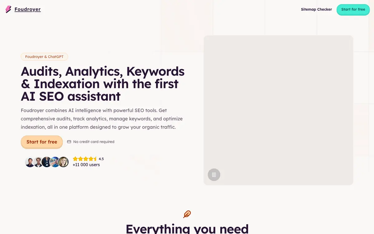 Foudroyer home page