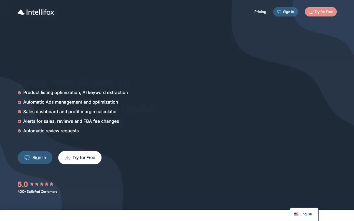 Intellifox home page