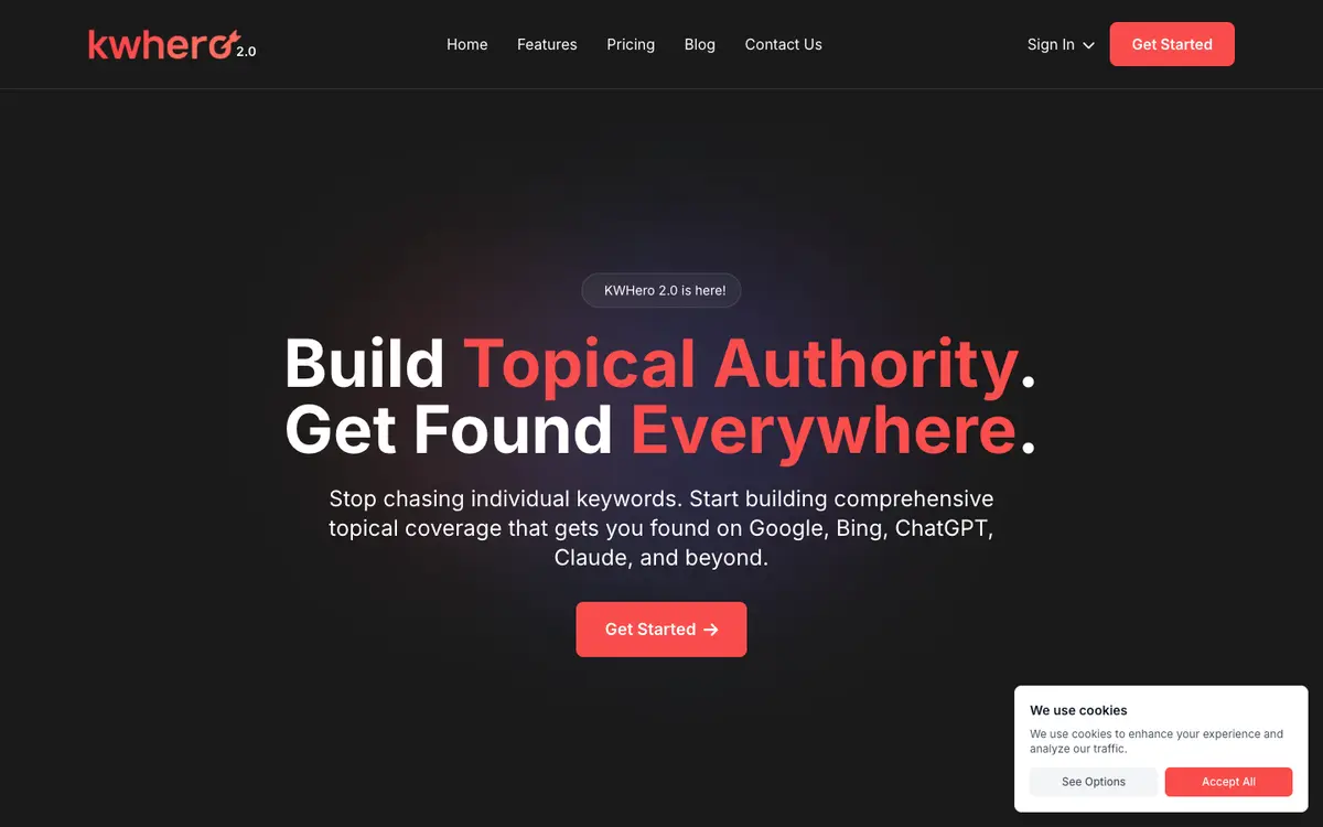 KWHero home page