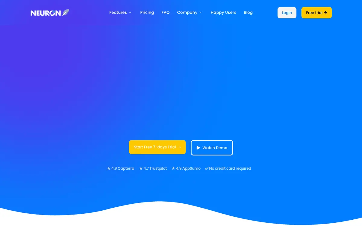 NEURONwriter home page