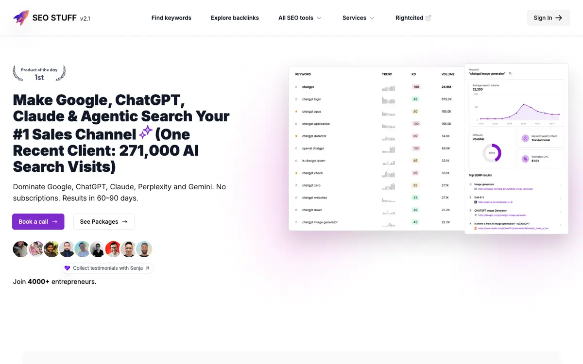 SEO Stuff home page